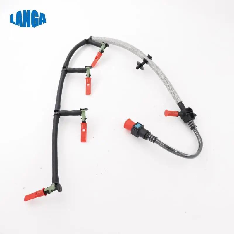 BK2Q9K022AF 9801197080 Fits for CITROEN PEUGEOT Boxer 2.2 HDi Fuel return Line Hose Pipe Diesel Injector fuel overflow | Автомобили и