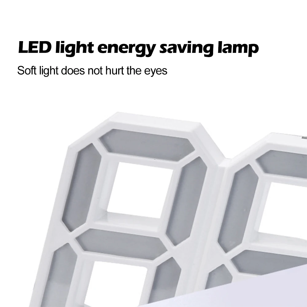 Цифровые настольные 3d-часы настенные часы светодиодный ночник дисплей дата