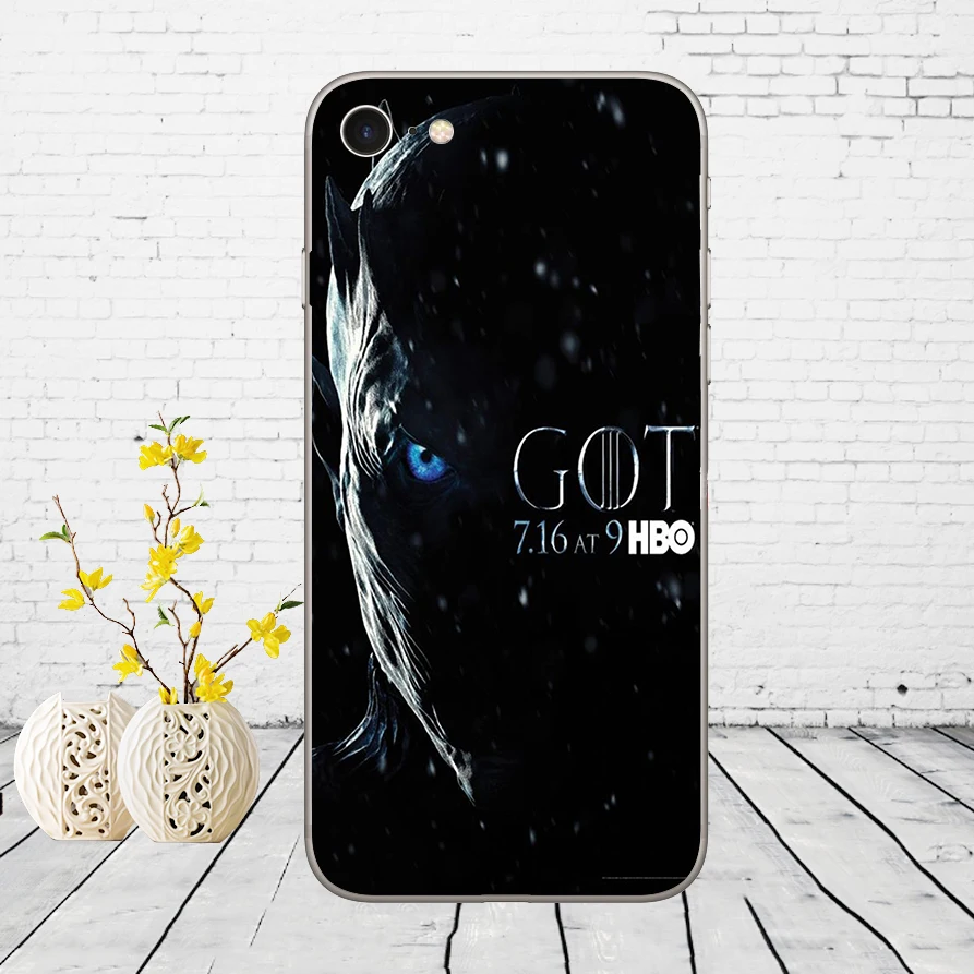 13 98DD Игра престолов сезон 7 Gots7 Мягкий силиконовый чехол для iPhone 5 5S SE 6 6s 8 plus 7 7 Plus X XS SR MAX чехол - Цвет: 13