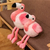48cm65cm pink flamingo plush toys birdie doll super soft baby sleeping doll home bedroom decoration new year gift to girlfriend