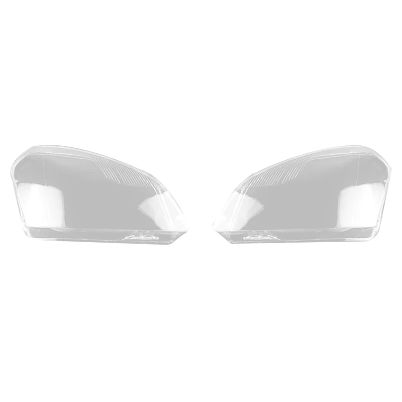 

Car Front Left+Right Headlight Lens Cover Headlight Lamp Shade for Nissan Qashqai 2008-2015