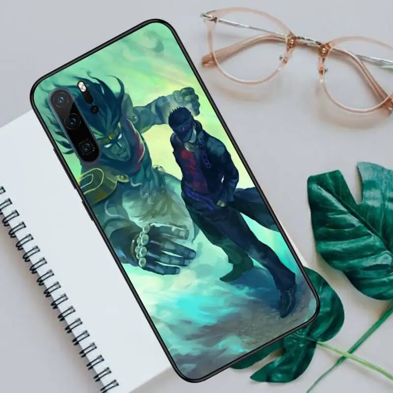 

Jotaro Kujo Jojo's Bizarre Adventure Phone Case For Huawei honor Mate P 10 20 30 40 Pro 10i 9 10 20 8 x Lite Luxury brand shell