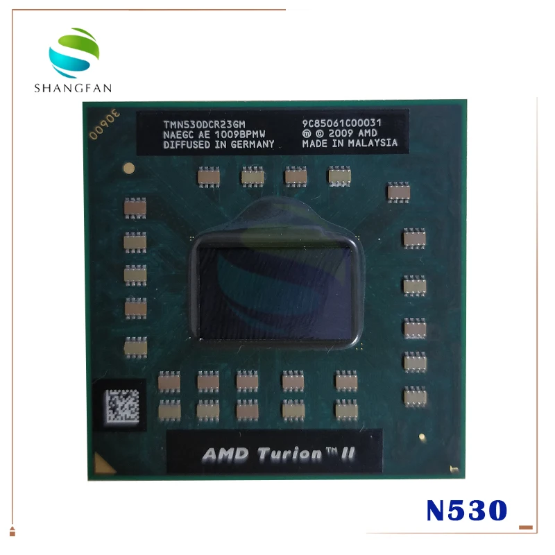 Двухъядерный мобильный процессор AMD Turion II N530 2 5 ГГц двухъядерный двухпоточный