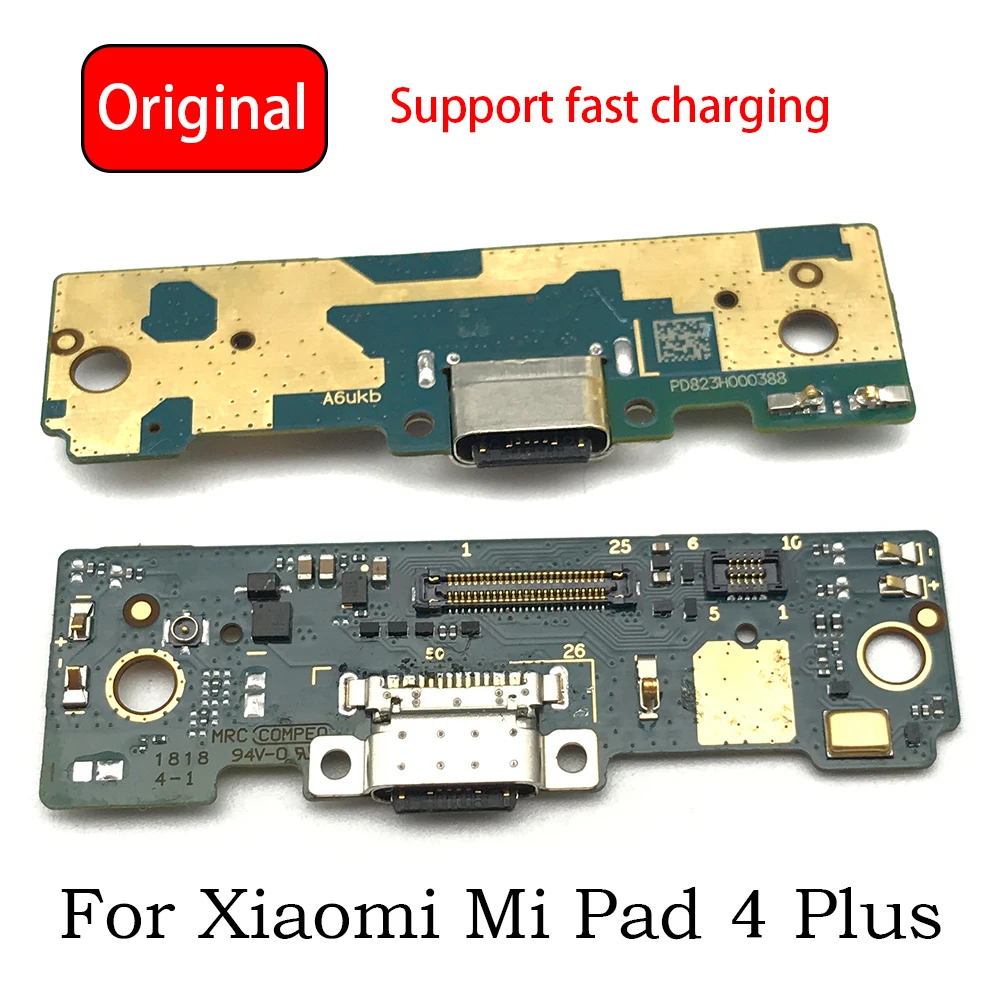 Новый USB-разъем для зарядки гибкий кабель с микрофоном Xiaomi Mi Pad 4 Plus запасные части