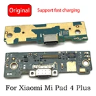Новый USB-разъем для зарядки, гибкий кабель с микрофоном для Xiaomi Mi Pad 4 Plus, запасные части