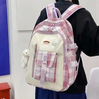 ins large capacity women backpack 2021 female waterproof school backpacks for teens harajuku ulzzang schoolbag korean ladies 56