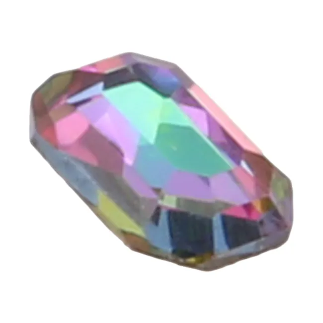 Модные украшения для дизайна ногтей алмазные кристаллы в форме сердца блестящие