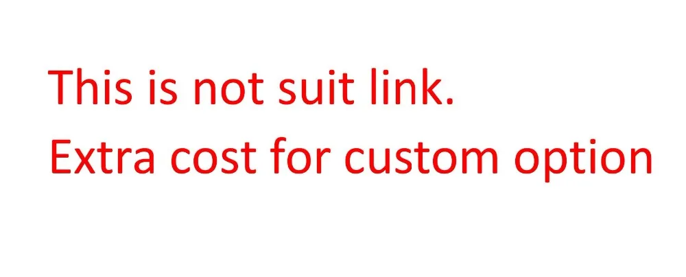 Дополнительная стоимость для пользовательских опций | Тематическая одежда и