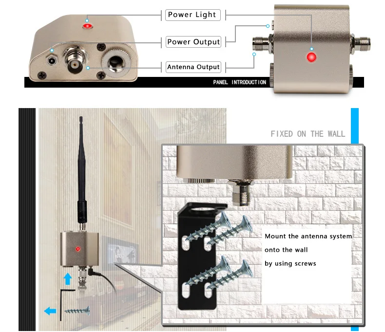 Разветвитель направленной антенны усилитель дистрибьютора для 2 комплектов