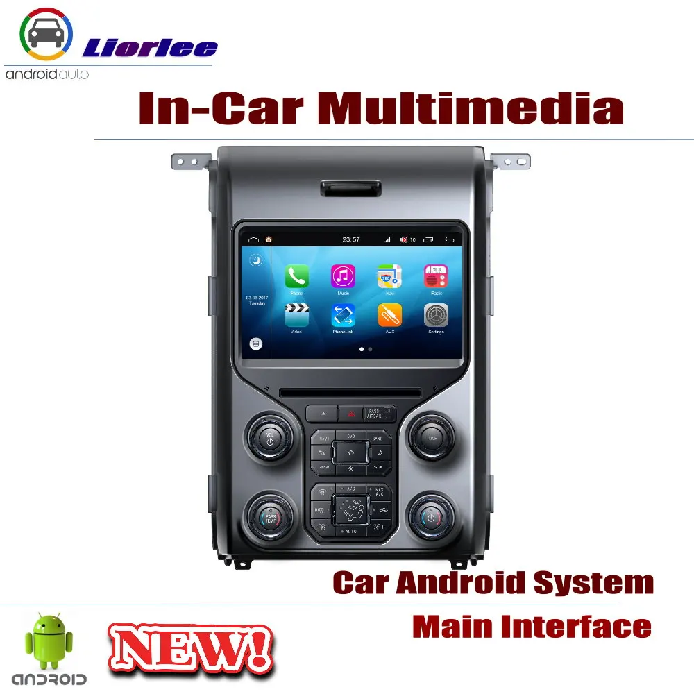 Для Ford F150 F250 F350 2015 2019 Автомобильная Android gps навигация dvd плеер Радио стерео AMP BT USB SD