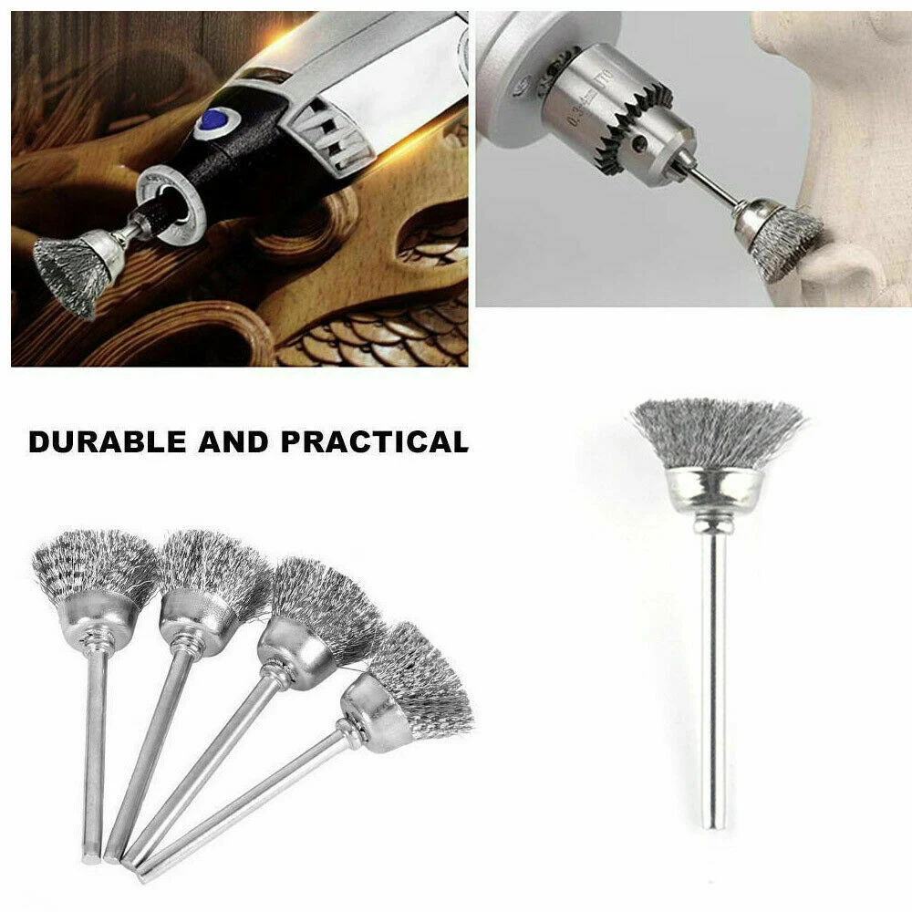 Набор щеток для полировки и шлифовки комплект из 45 вращающихся мини-инструментов