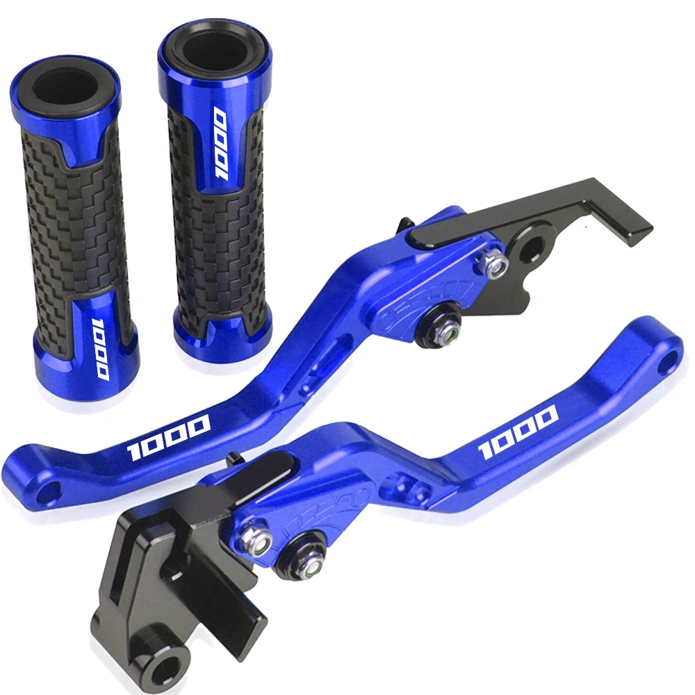 

Motorcycles Handle Grips Handlebar Grip Short Brake Clutch Lever For Suzuki GSX-R1000 1000 2009 2010 2011 2012 2013-2019