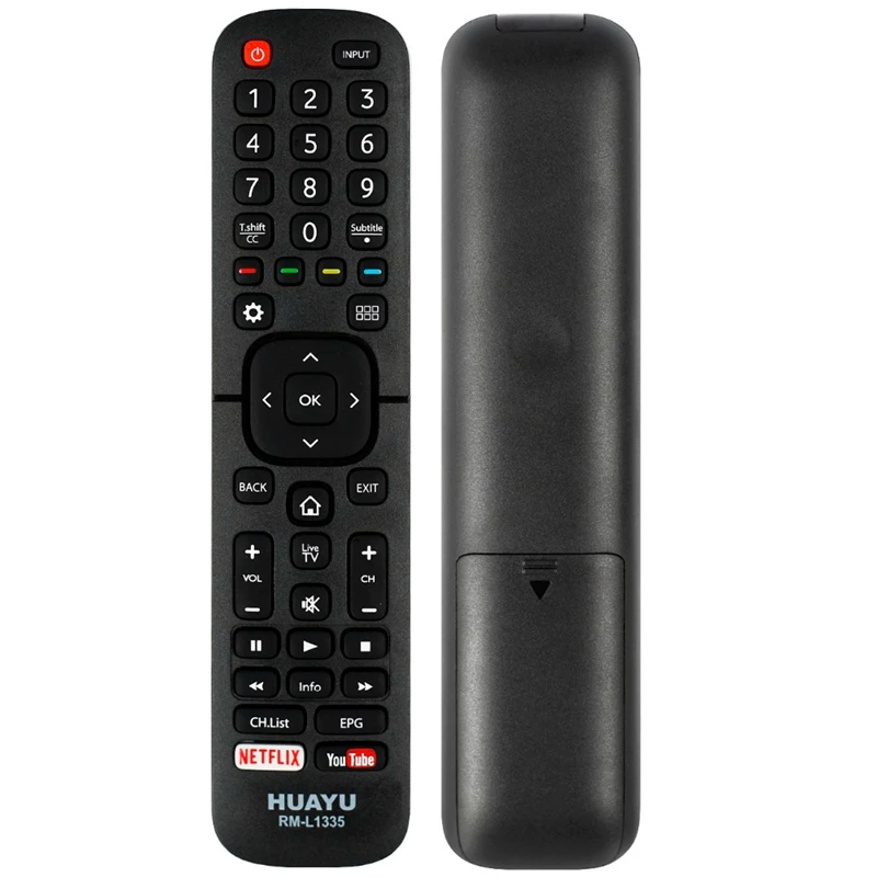 Универсальный пульт дистанционного управления HUAYU для Hisense RM-L1335 TV с Netflix и Youtube |