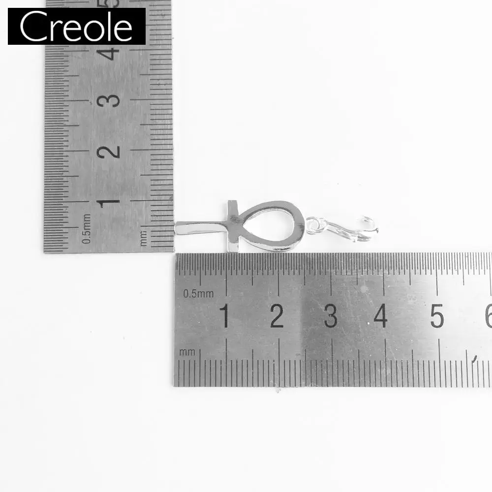 Шарм-подвеска женский из серебра 2018 пробы крест жизни 925 | Украшения и аксессуары