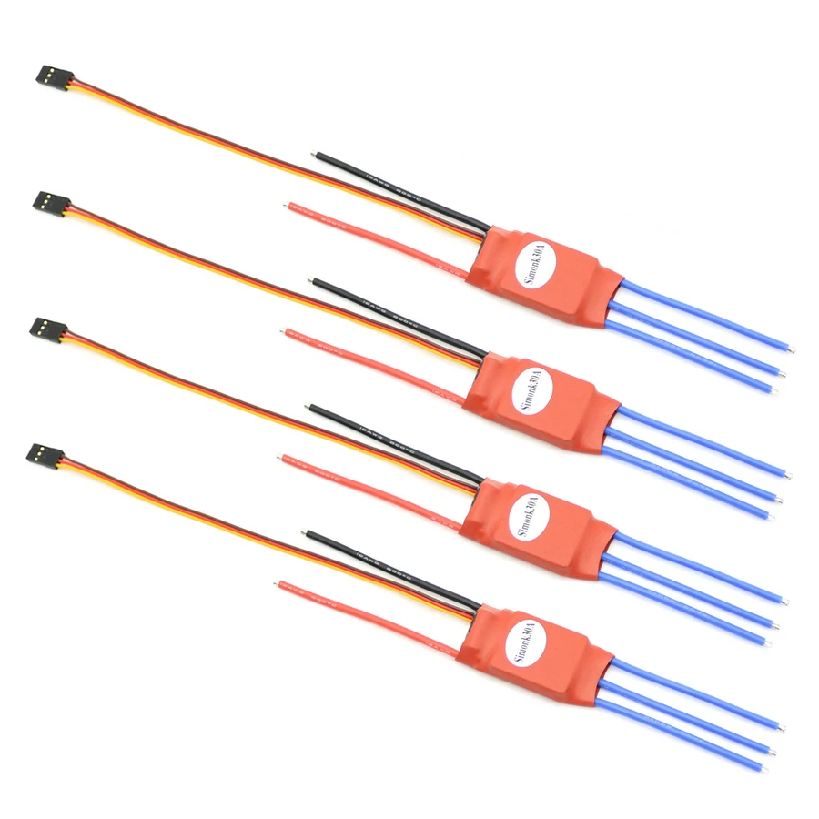 4 шт. 30A Simonk Brushless ESC прошивка w/ 3A 5V BEC для RC Quad Multi Copter | Инструменты