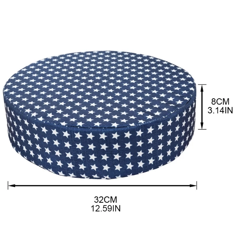 

Anti-Slip Children Highchair Seat Booster Toddler Feeding Round Seat Cushion Heightening Dismountable Kids Chair Increased Pad