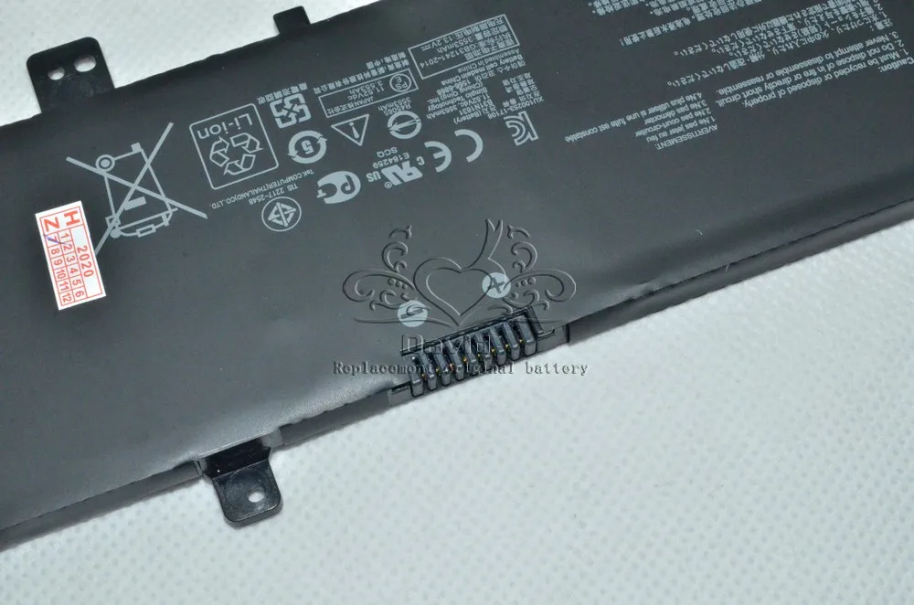 JIGU Оригинальный аккумулятор для ноутбука Asus 0B200-02510200 B31N1631 X505BA X505ZA R504BA RX53BP F505BP