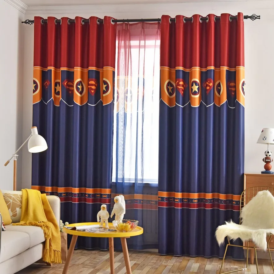 Индивидуальные занавески в американском стиле для детской комнаты британском