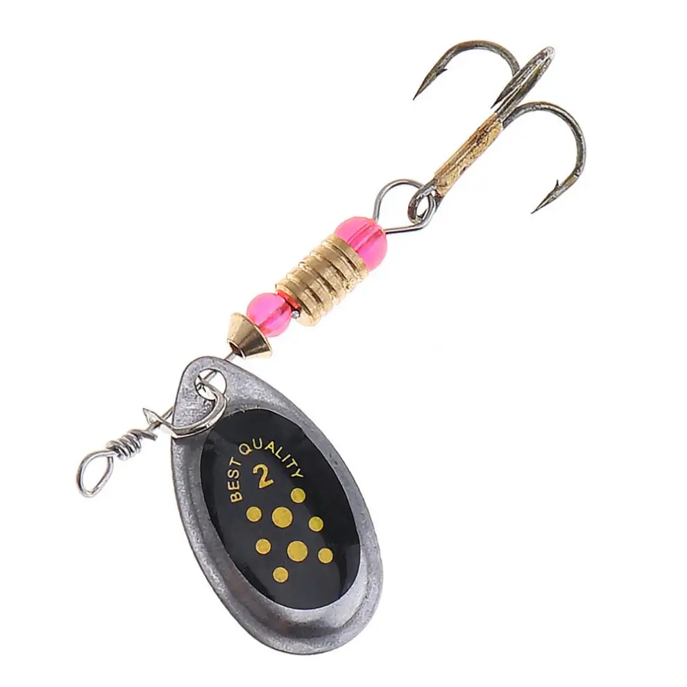 5 шт./лот 2 г 6 см металлическая искусственная жесткая приманка рыболовная Спиннер