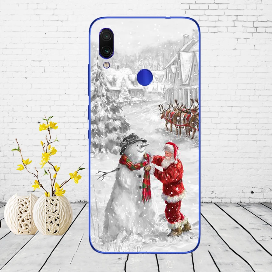 C56 Чехол для Xiaomi Redmi Note 7, силиконовый чехол для Xiaomi Redmi Note 7, задняя крышка, чехол для Redmi Note 7, чехол для телефона - Цвет: C56