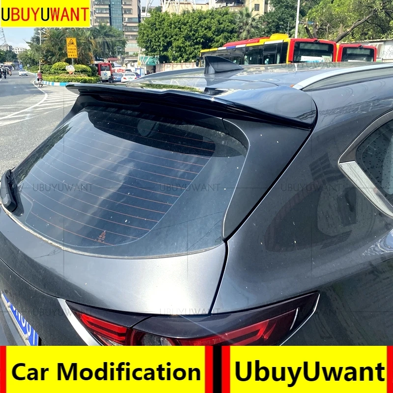 

UBUYUWANT для MAZDA CX-5 CX5 2017 2018 2019 2020 2021 ABS внешний задний спойлер хвост багажнике крыло украшения стайлинга автомобилей
