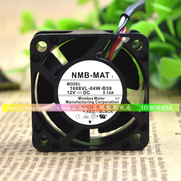 

Новый-MAT7 1608VL-04W-B59 12 В 0.14A 4 см 4020 1U защита двигателя охлаждение