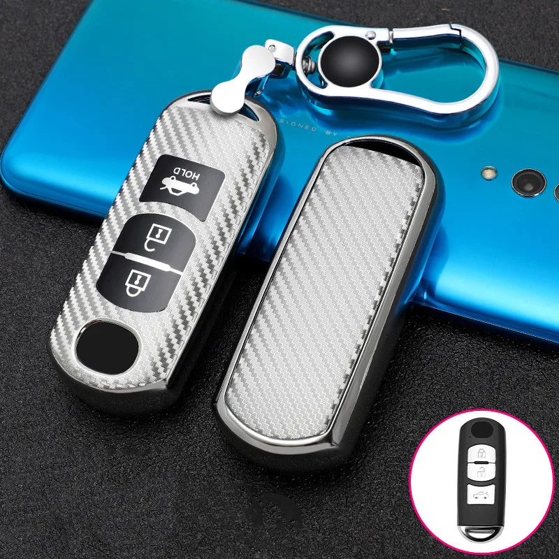 

Soft Tpu Car Key Fob Cover Case Protect For Mazda 2 3 5 6 Cx-3 Cx-4 Cx-5 Cx-7 Cx-9 Atenza Axela Mx5 Car Styling Accessories