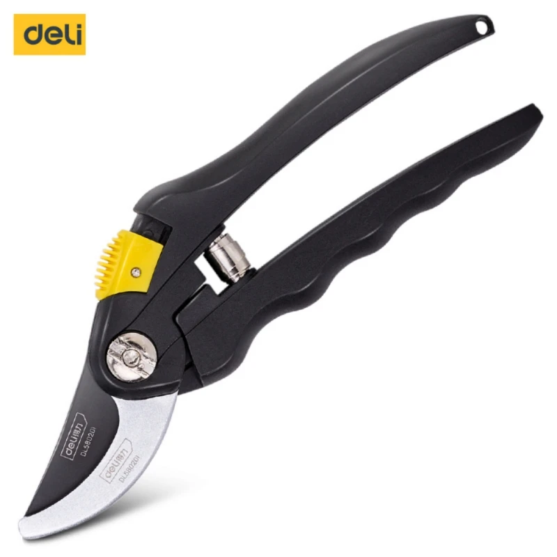 

Ножницы для садоводства DELI, безопасные садовые ножницы для снятия наковальни и ветвей, для экономии труда, инструмент для обрезки