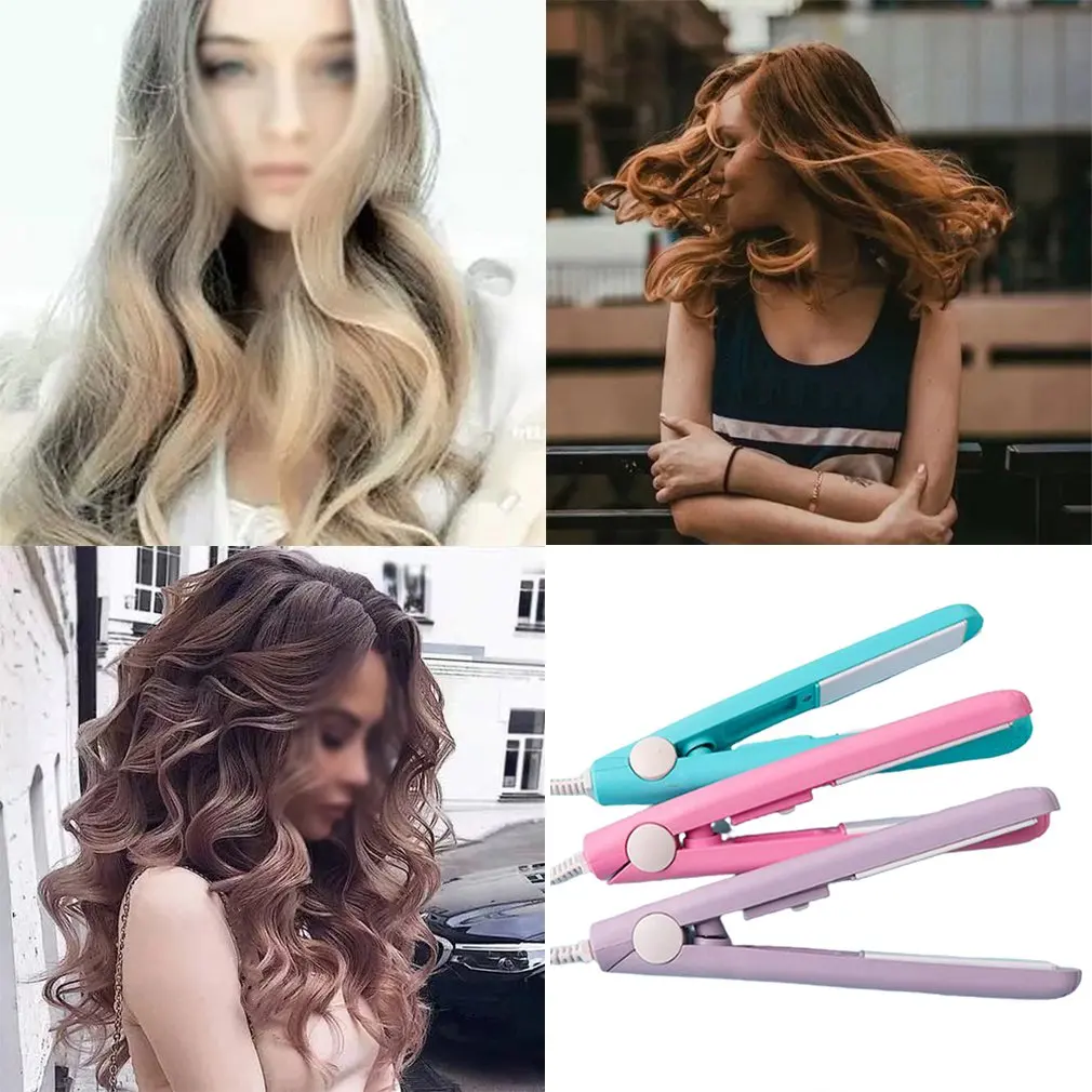 Выпрямитель с прямыми завитками двойного назначения палочка для завивки 3D