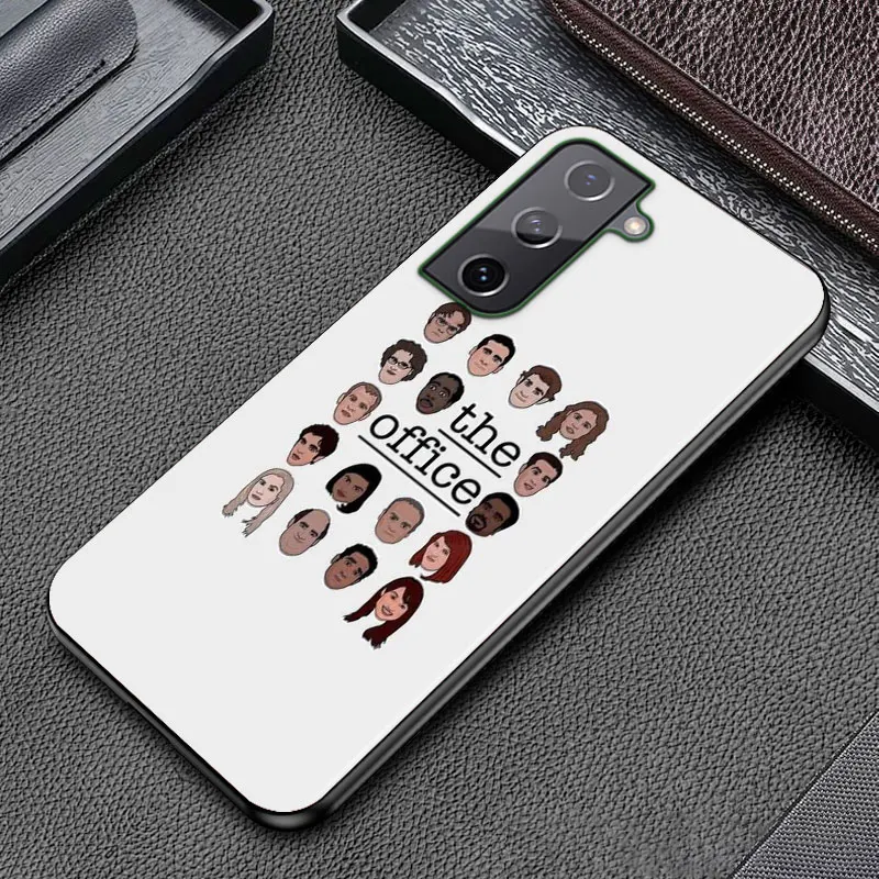 soft tpu the office tv show for samsung galaxy s21 s20 fe ultra lite s10 5g s10e s9 s8 s7 s6 edge plus black phone case free global shipping