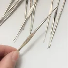 5 шт. металлические ручки маленькие кружевные крючки для вязания крючком размеры 1,5 мм Металлические крюковые иглы для вязания крючком инструменты для вязания крючком