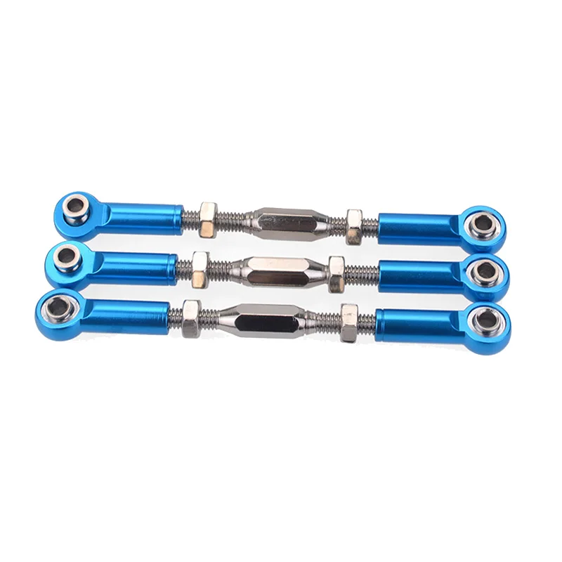 

6Pcs 71-86mm Aluminum Turnbuckle Rod Steering Linkage for RC 1/10 Redcat Traxxas HSP ZD Racing HPI Monster Truck