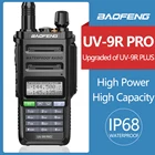 Портативная рация Baofeng UV-9R PRO, Двухдиапазонная, водонепроницаемая, IP68, 136-174400-520 МГц, 50 км, улучшенная версия UV-9R