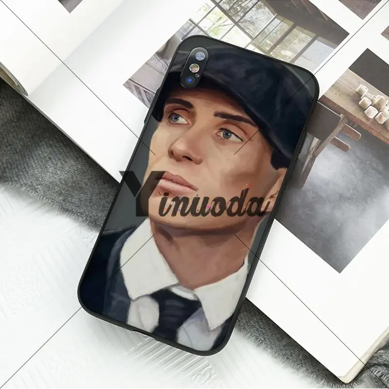 A4 Yinuoda Томас Шелби Peaky bliners мягкий чехол для телефона Apple iPhone 8 7 6S Plus X XS MAX 5 5S SE XR 11 11pro максимальный чехол - Цвет: A4