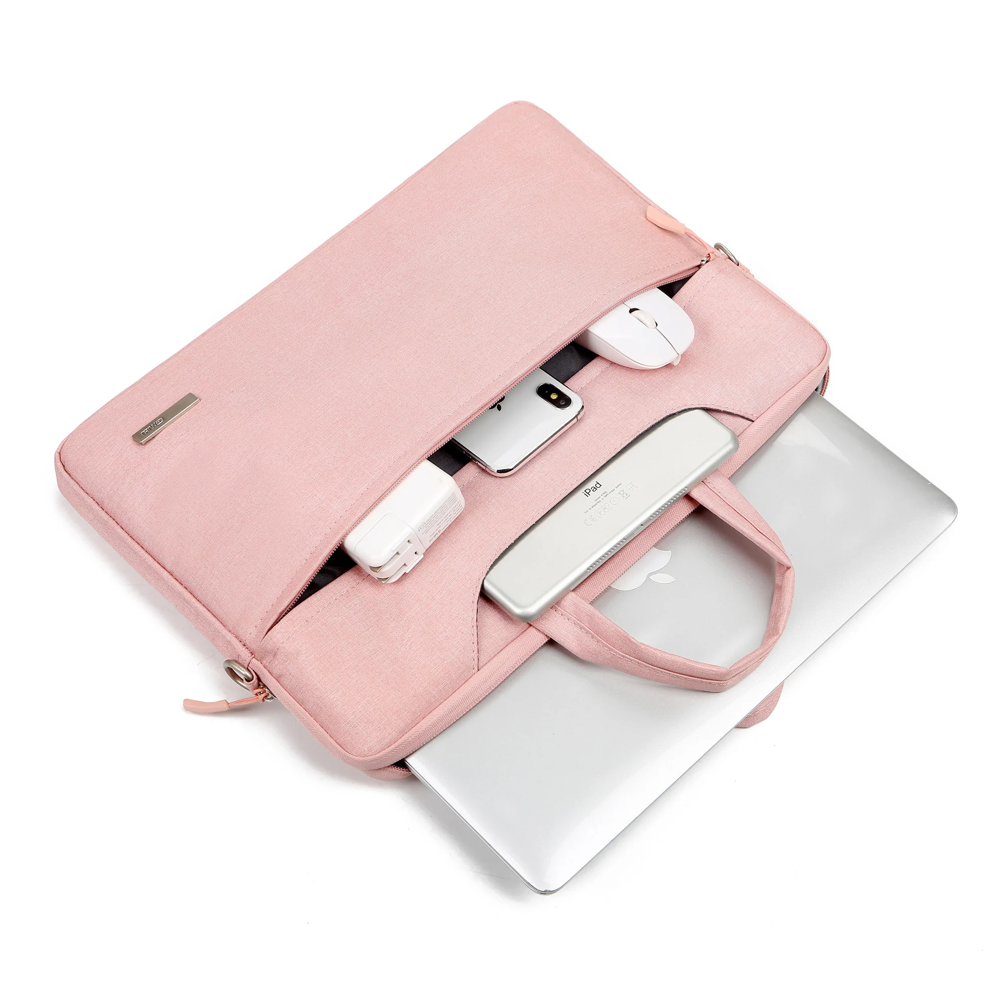 laptop bag sleeve case 12 13 3 15 6 14 inch shoulder notebook bag for macbook air pro m1 lenovo dell huawei handbag briefcase free global shipping
