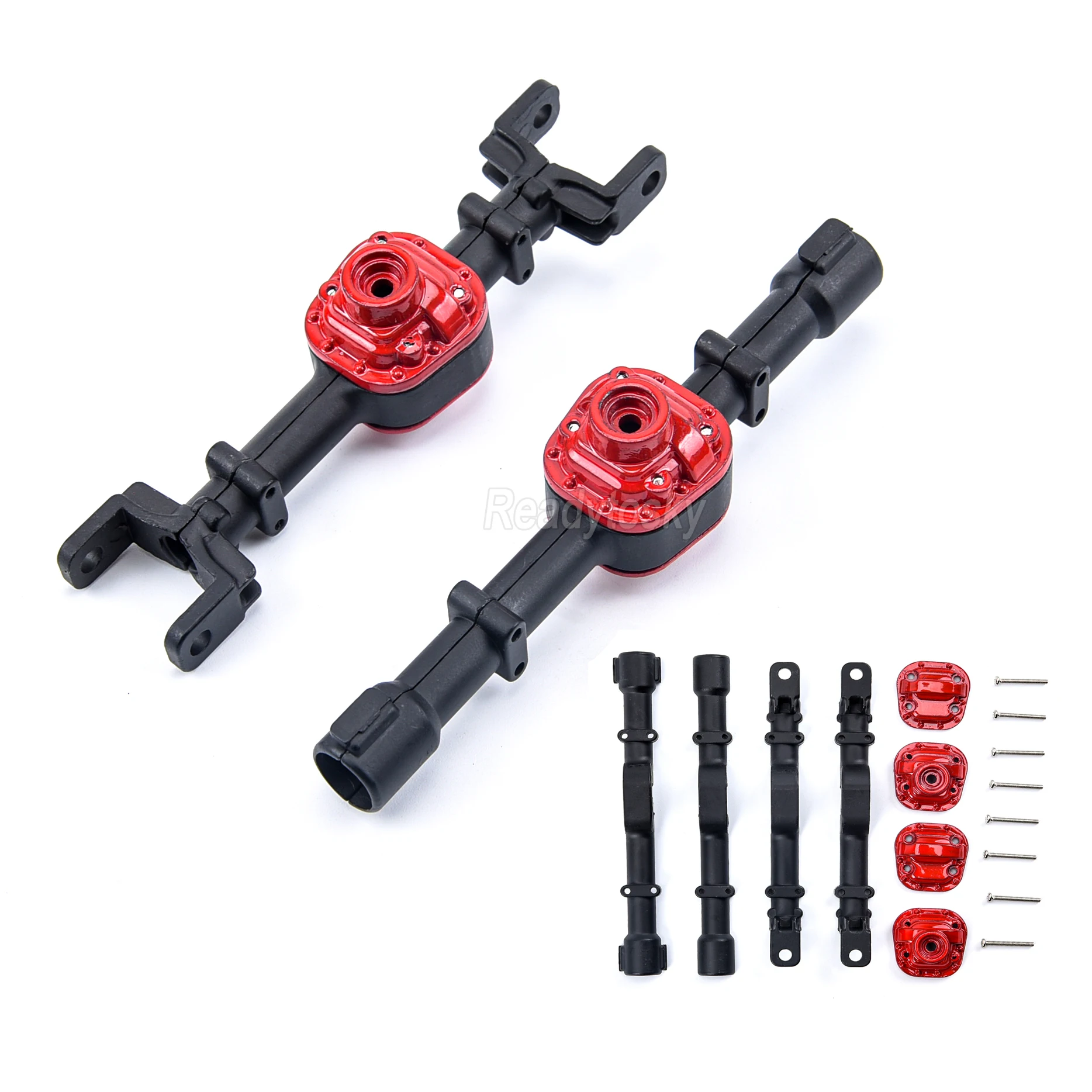 Новый 1:12 металлический передний и задний мост корпус чехол для MN D90 D91 M MS 1/12 RC