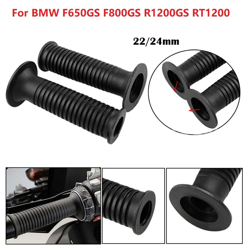

2 шт. 22/24 мм резиновая штыри рукоход ручка для BMW F650GS F800GS R1200GS RT1200