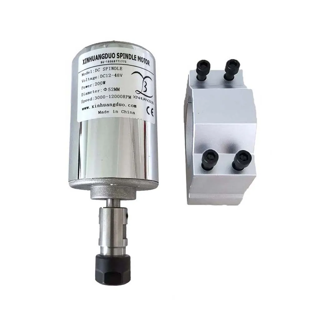 Комплект шпинделя с воздушным охлаждением 200 кВт ЧПУ патрон ER11 Вт двигатель +