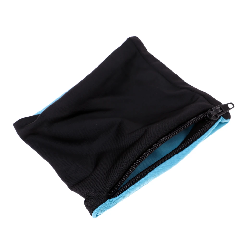 

Stretchy Wristband Sport Wrist Wrap Fitness Sweatband Zipper Money Pocket