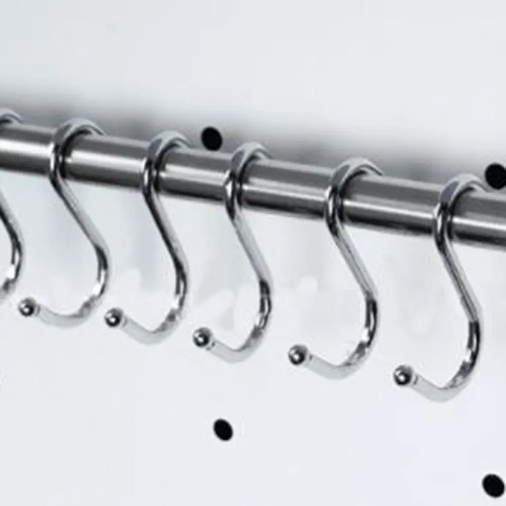 

Multifunctional S-type hook kitchen bedroom hook up stainless steel load-bearing