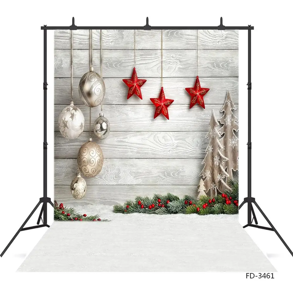 Рождественская елка деревянная доска стена Зимний снег пол декорация ребенок