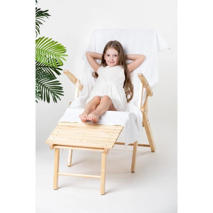 Полотенце махровое &quotЭкономь и Я&quot 100х150 см белый 100% хлопок 340 г/м² | Дом сад