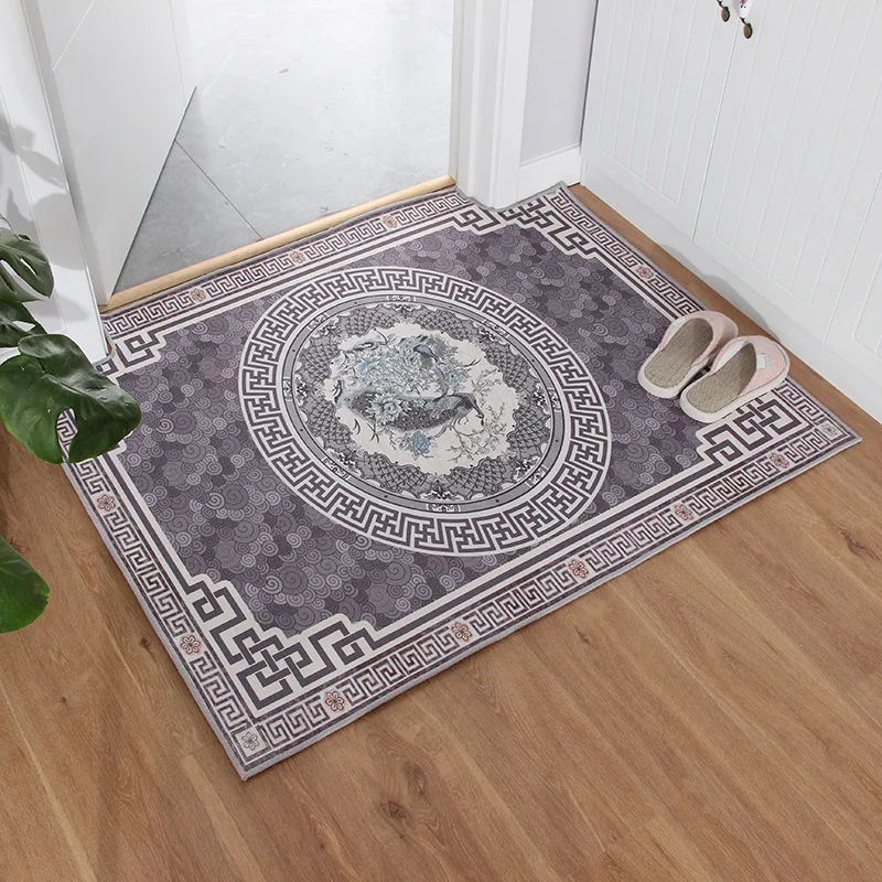 

Dornier Area Rugs for Home Living Room Chevron Bathroom Rugs Set Floor Mat Door Mat Non-slip Washable