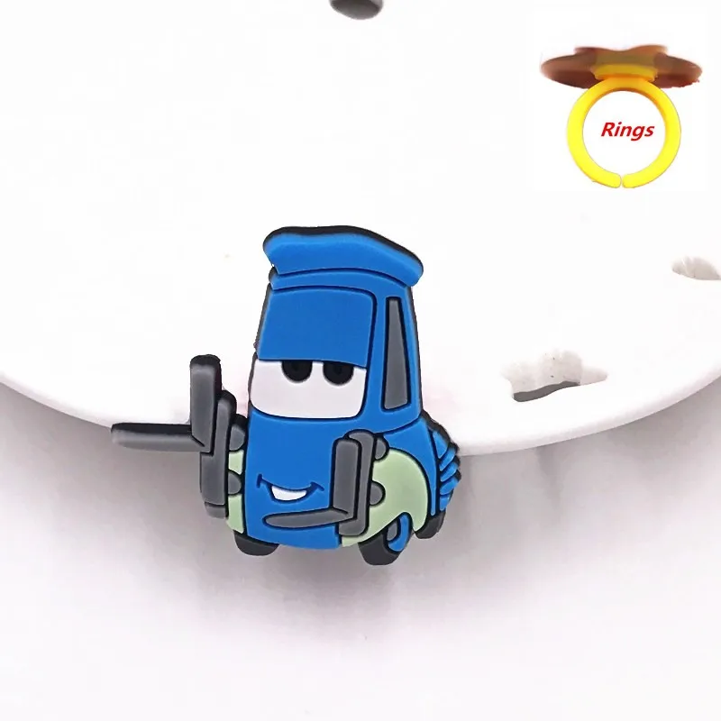 Новая упаковка 1 шт. силиконовые аксессуары для пальцев с изображением машин