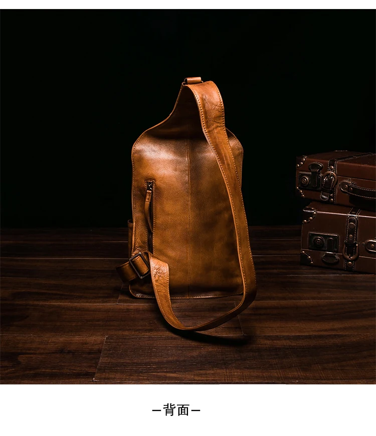 Винтажная сумка из натуральной кожи мужская сумка bolsas слинг нагрудная сумка для мужчин сумка через плечо мессенге сумка на плечо слинг груди пакет сумка