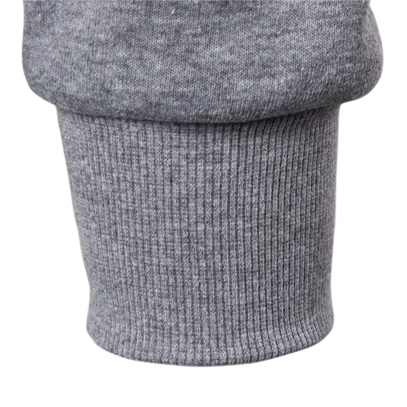 

New Autumn Winter Cotton Hoodied Mens Sweatshirts Solid Hoody Fleece Thick Hoodies Men Sportswear Zipper Sweatshirts Men