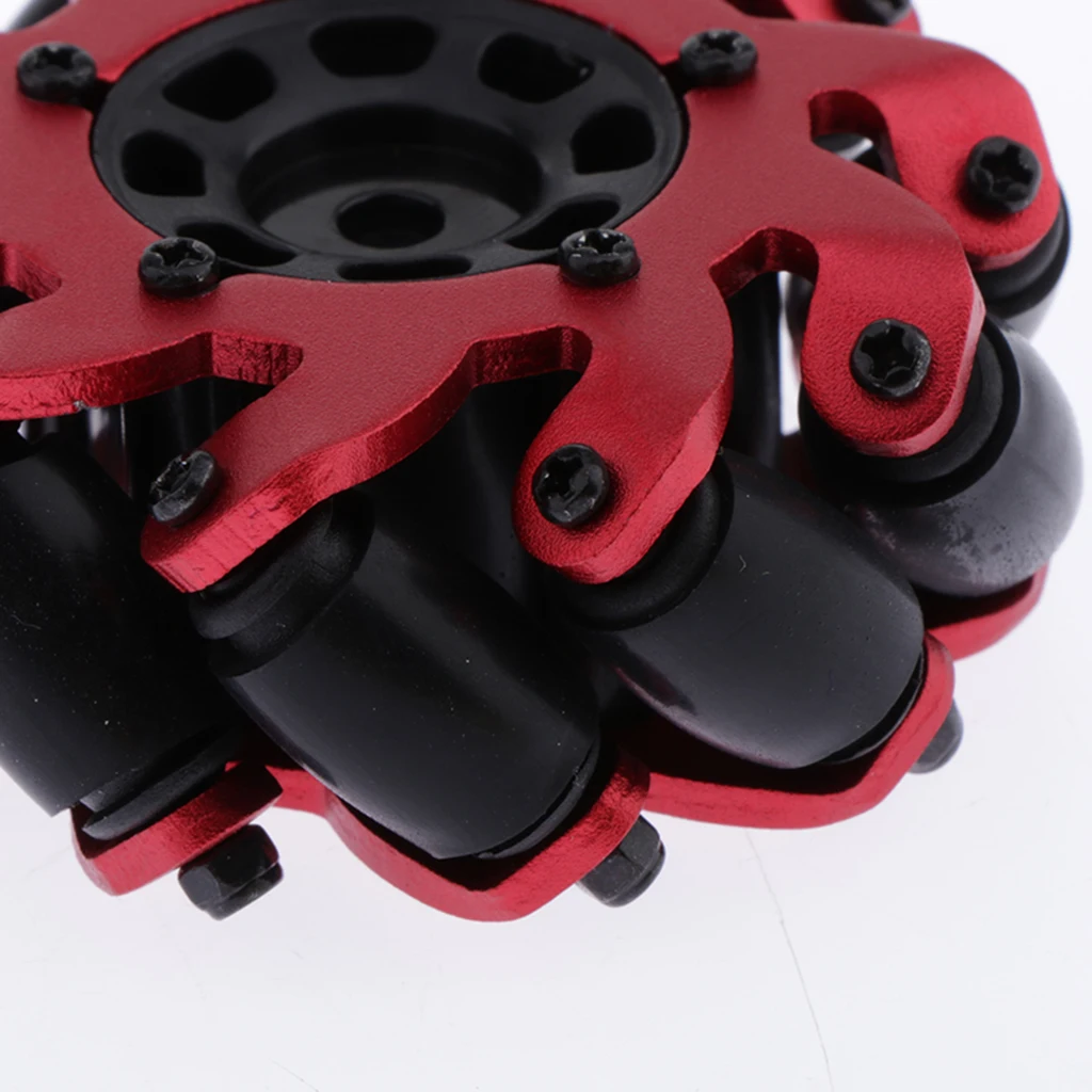 

4pcs/set 60mm Drive Wheel RC Robot DIY Kits Left/Right Heavy Duty Wheels