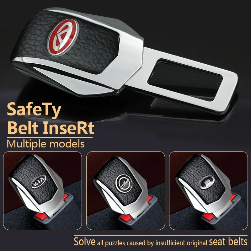 

Car Interior Seat Belt Buckle Clip Car Logo Styling for Chevrolet Cruze Sail Onix Corsa Aveo Captiva Sonic Spark Car Accessories
