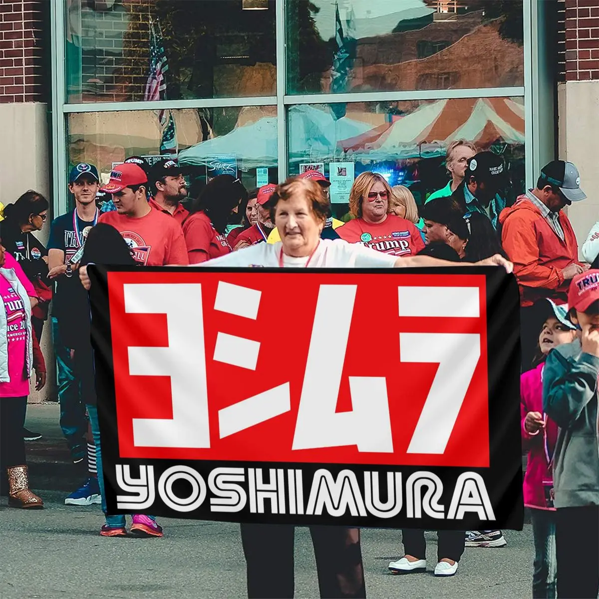 Yoshimura Япония яркая одежда баннер для дома и улицы праздничный флаг ЛГБТ - купить