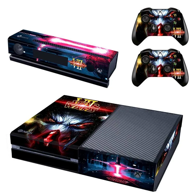 Star Wars: The Force Awakens sticker s для xbox one кожная наклейка Pegatinas консоль Kinect два контроллера
